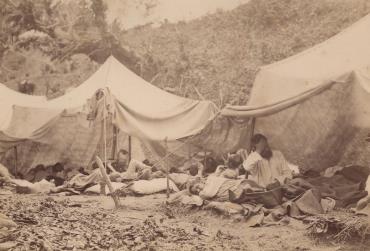 Армейский госпиталь. Русско-Турецкая война, 1878 г.