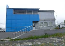 Модульное здание КПП промышленного предприятия - выход на промплощадку