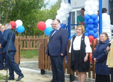 Торжественная церемония открытия нового ФАПа в селе Новоипатово